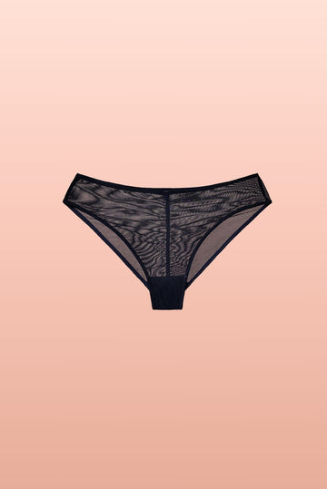 Black Basic Low Rise Knicker
