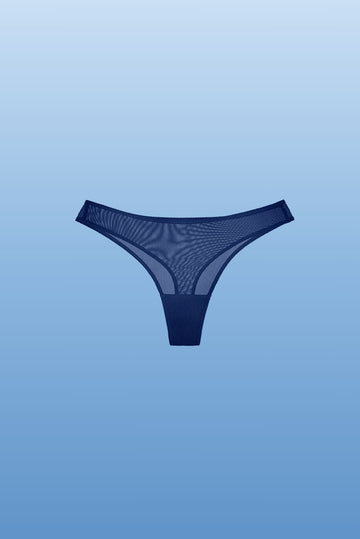 Cosmic Blue Basic Thong