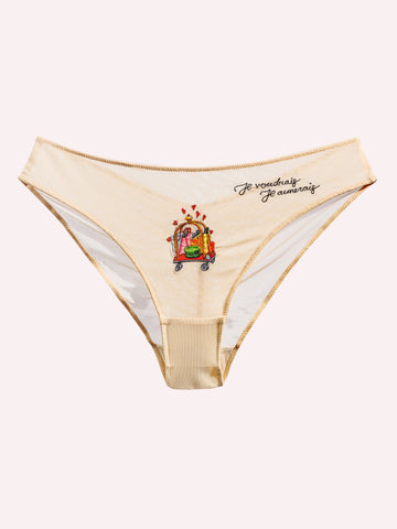 I would like to... Low Rise Knickers