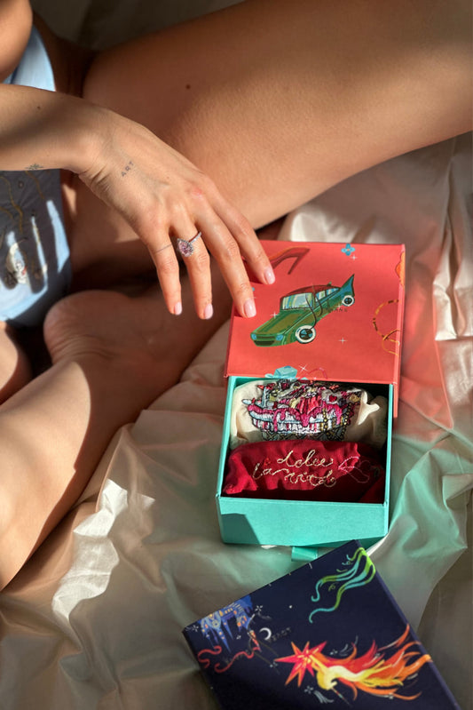 Thongs gift box "Dolce Vita"
