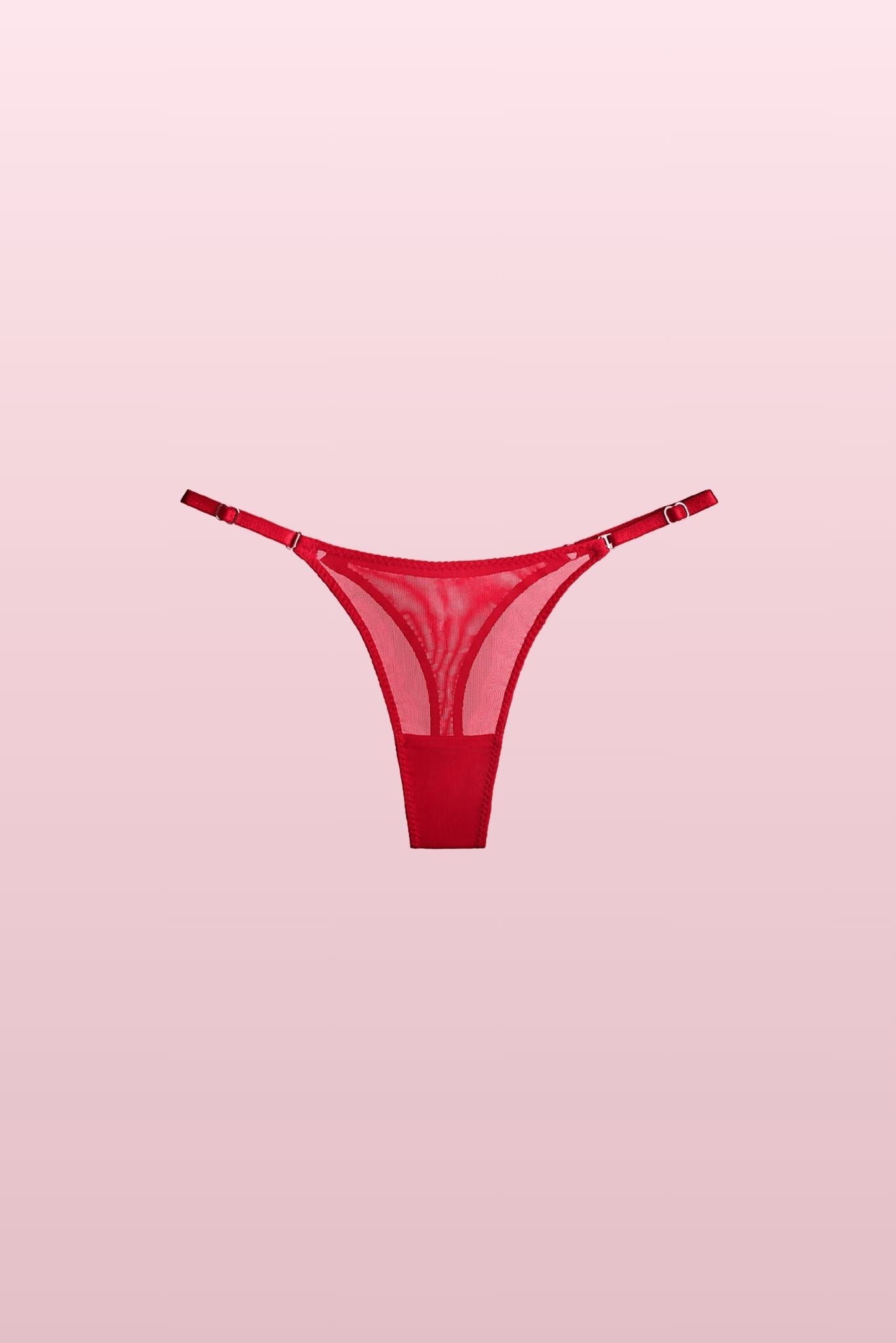 Fiery Red Basic Mini Thong