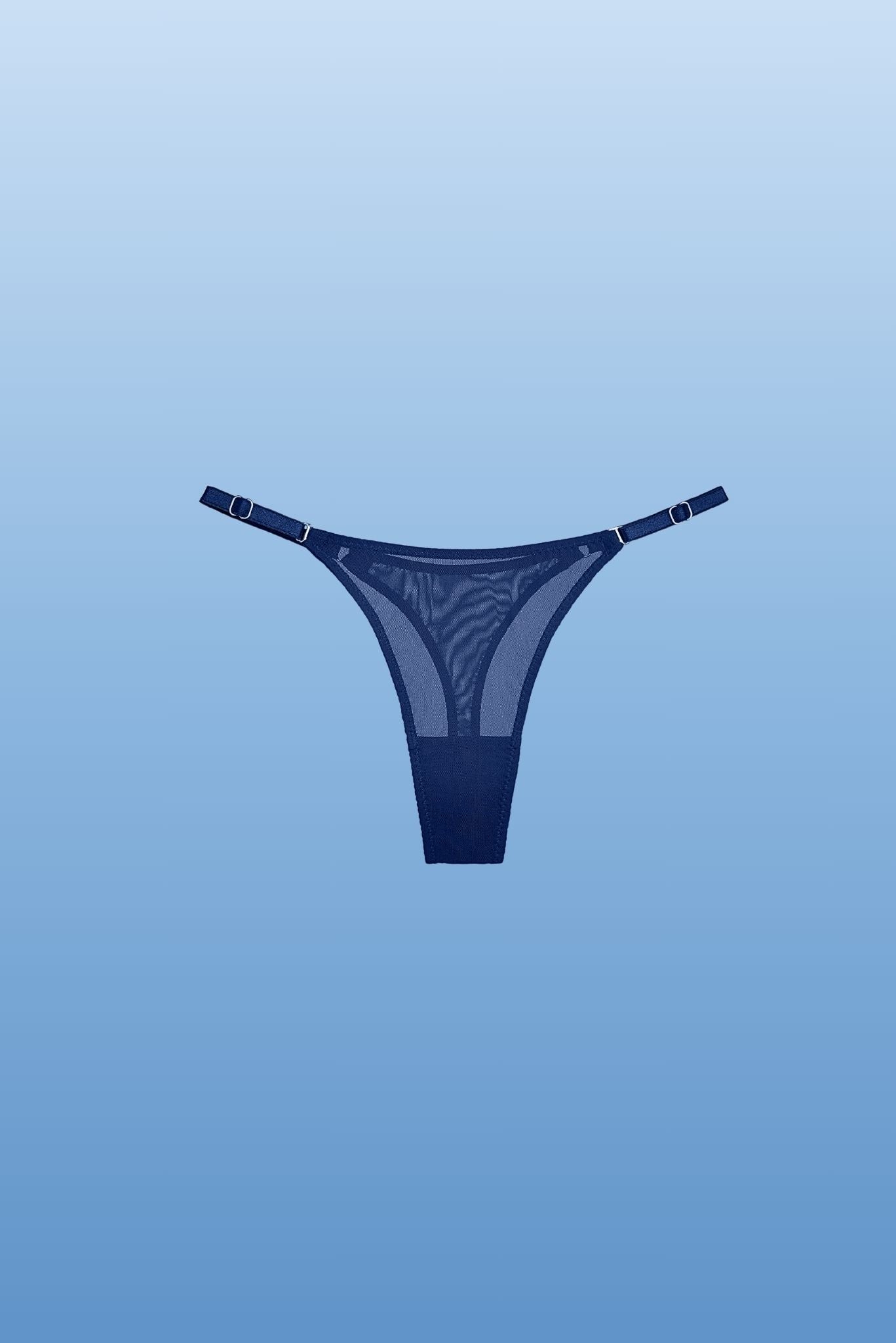 Cosmic Blue Basic Mini Thong