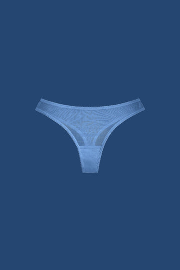 Light Blue Basic Thong