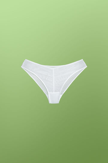 White Basic Low Rise Knicker