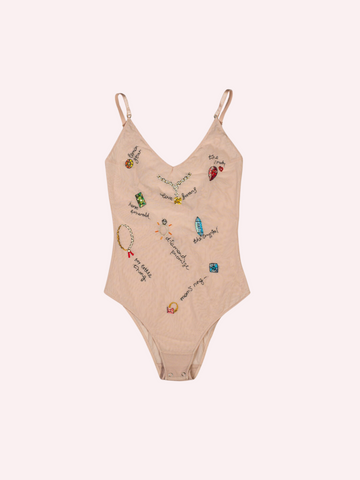 Jewels Bodysuit Nude