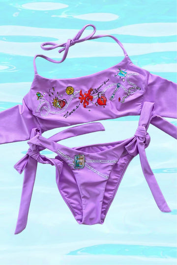 Evening Ball Swimsuit Bikini Knickers