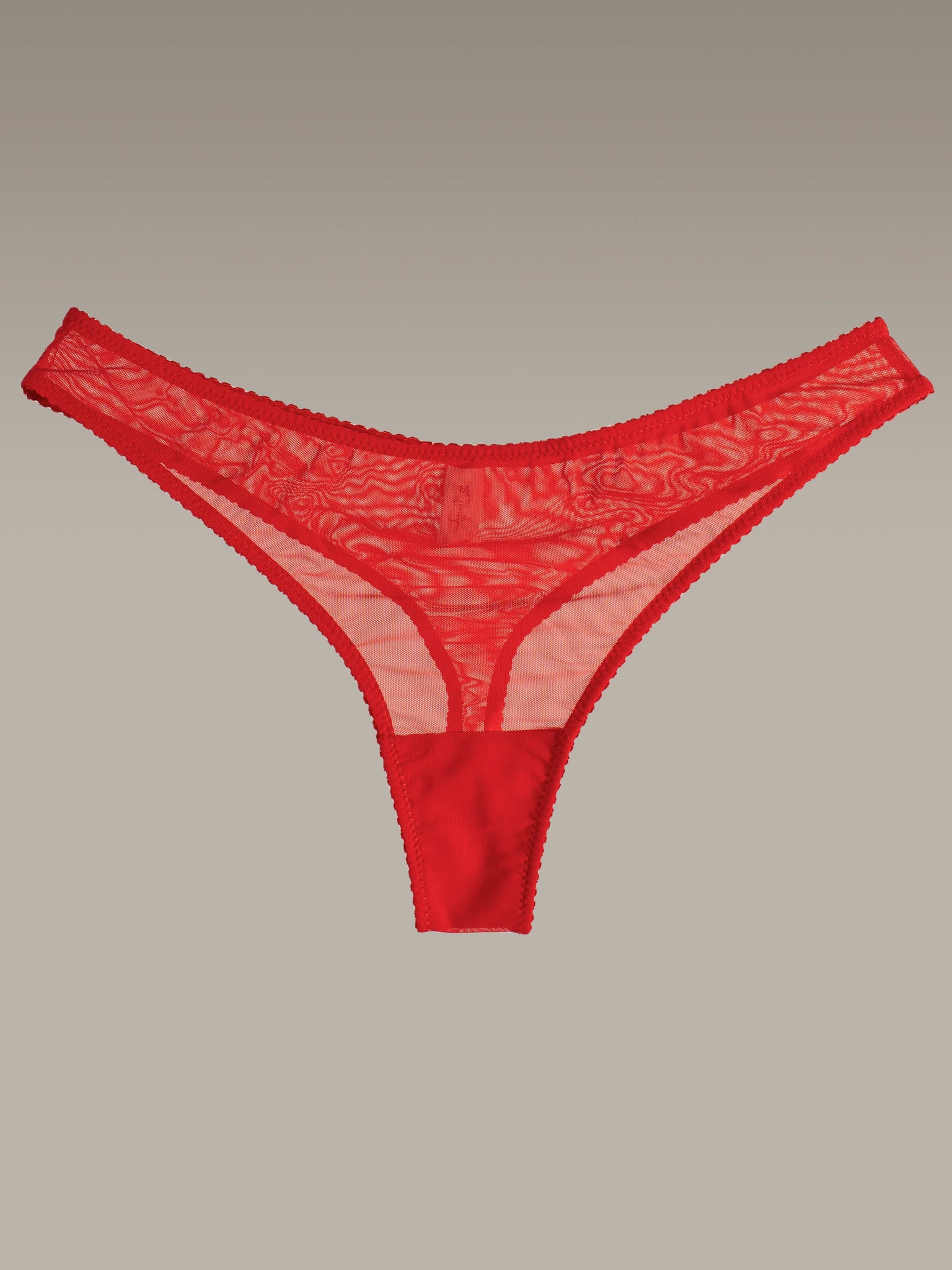 Red Basic Thong